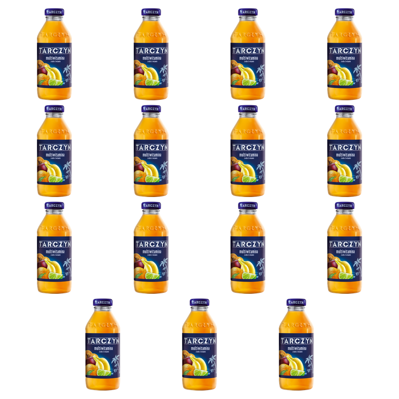 Tarczyn Sok multiwitamina 8 witamin 300 ml X15